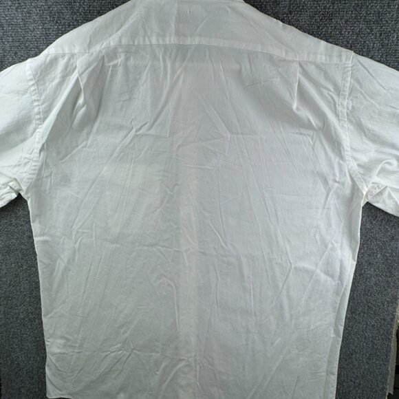 Brooks Brothers Button Up White Cotton Blend Stretch Madison 17 34/35 Adult - Picture 12 of 16